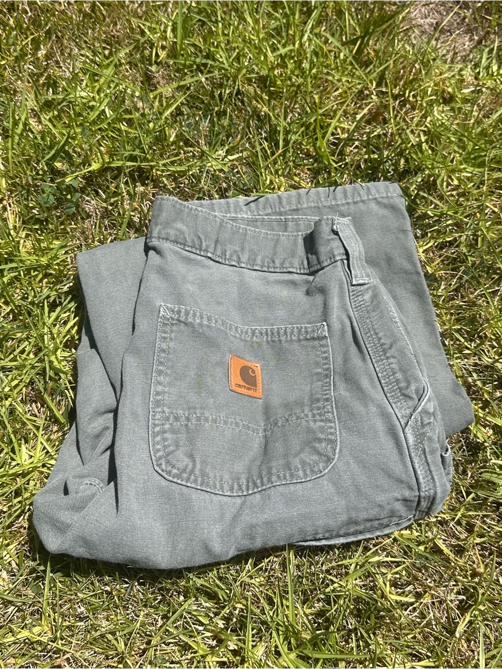 ✨90’s style Carhartt Olive Cargo Pants